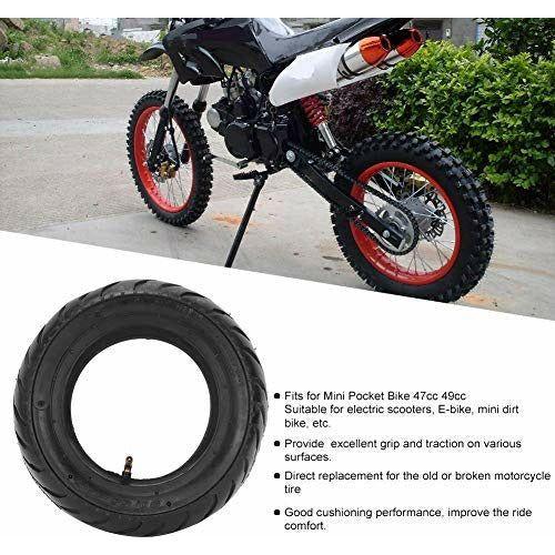 90/65-6.5 Motorcycle Inner Tube&Cover Tyre, Front Tire Inner Tube Replace Fits for Mini Pocket Bike 47cc 49cc 1