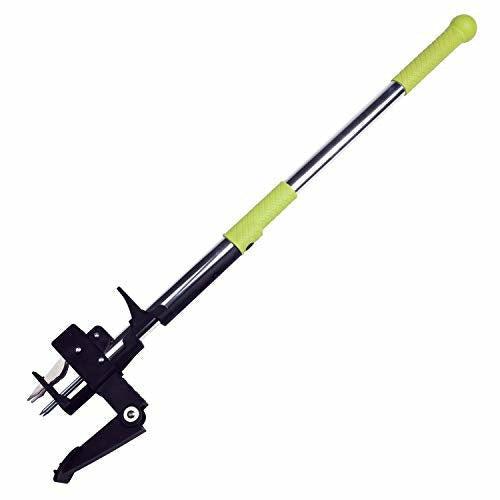 ORIENTOOLS Weeder Tool Weed Puller with Stainless 4 Claws and Foot Pedal, Dandelions Root Remover, Stand Up Lawn Garden Tool (Whole Length:103cm) 0