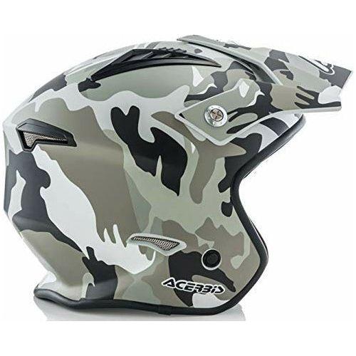 Acerbis All Use Street Helmet, Camo/Brown, Size Small 2