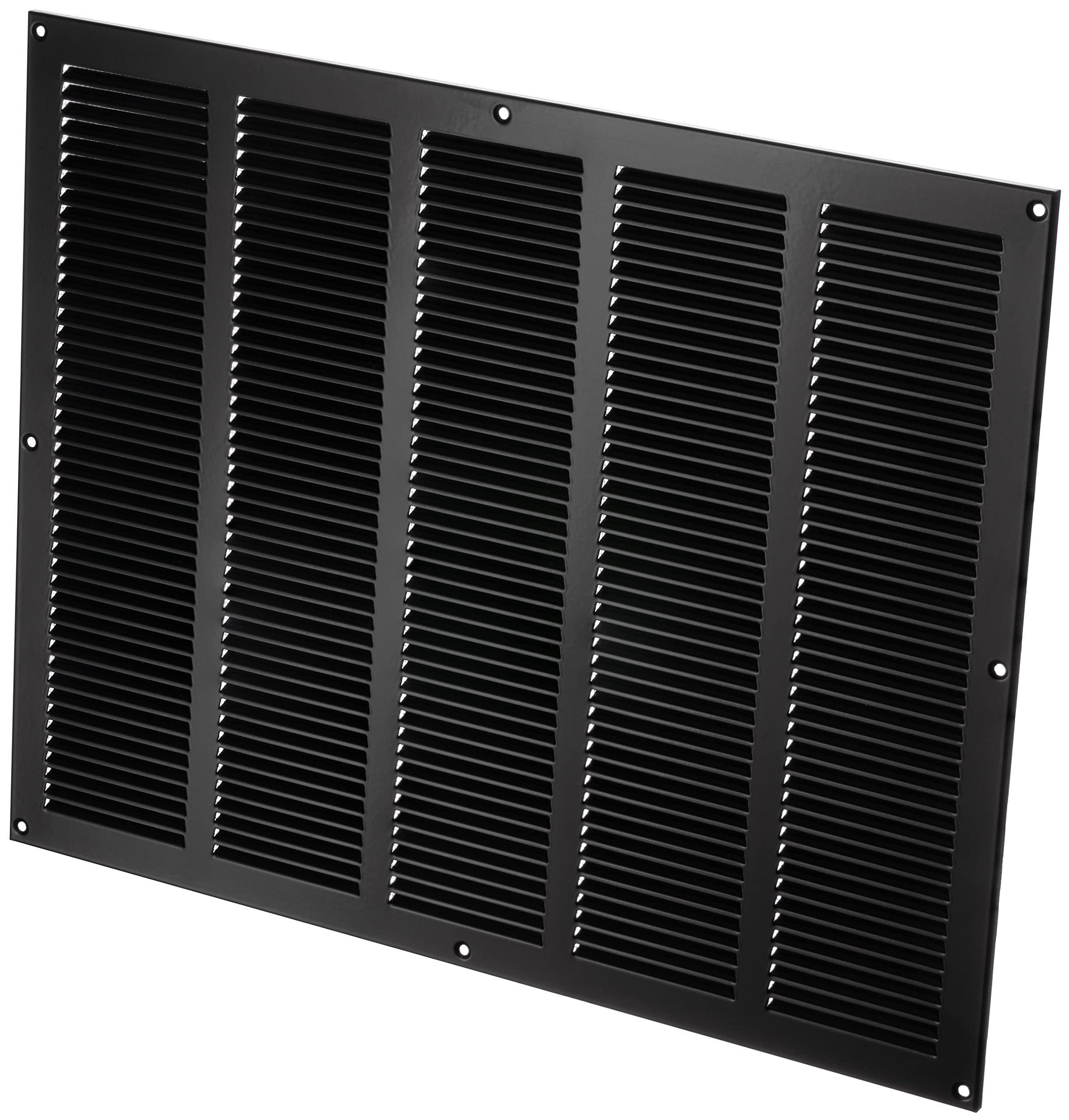 LIRAST 500x400mm Vent Cover Brown - 20x16 inch Wall Vent Cover with Insect Mesh - Ceiling Soffit Vents - External Vent Cover - Metal Ventilation Grilles - Air Vent Covers for Walls 2