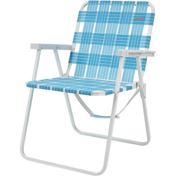 #WEJOY Beach Chair Folding Lightweight Portable Garden Chairs Strong Stabile High Back Beach/Camping Deck Chairâ¦ 0