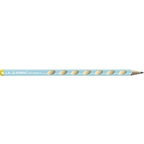 Handwriting Pencil - STABILO EASYgraph S HB Left Handed Blue Blister of 2 1