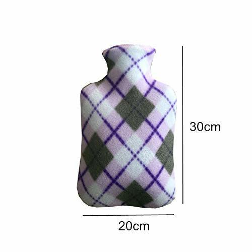 Hot Water Bottle,Hot Water Bag Large Cover Capacity 2L Luxury Soft Furry Keep Warm for Kids Women Men 3