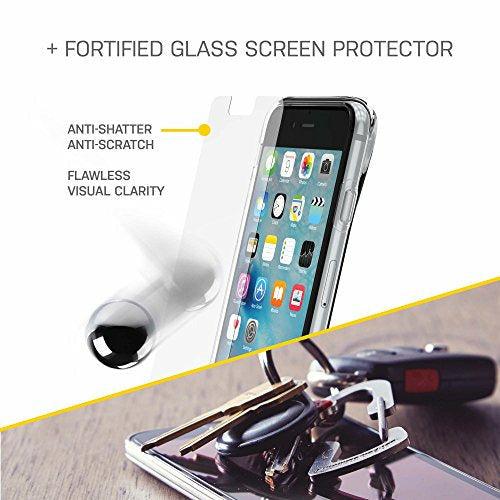 OtterBox Clearly Protected Bundle, Transparent Skin with Performance Glass for Apple iPhone 6/6s 3