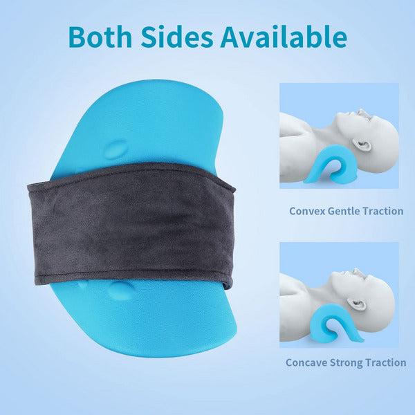 HONGJING Heated Neck Cloud Pain Relief Pillow, Neck Cloud Neck Stretcher Cervical Traction Device for Neck & Shoulder Relaxation 4