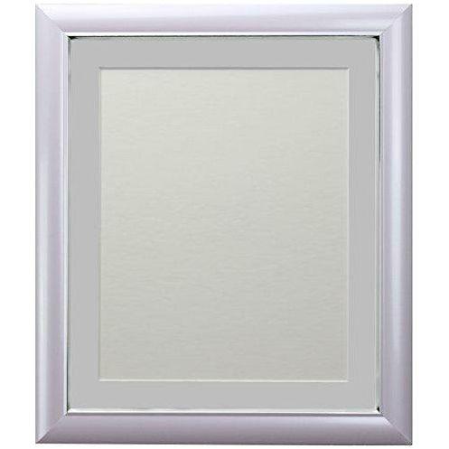 FRAMES BY POST Soda Picture Photo Frame, Plastic, Lilac with Light Grey Mount, 30 x 24 Image Size 24 x 16 Inch 0