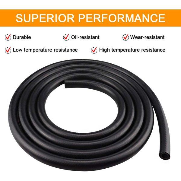 Fuel Line Hose 6m Fuel Pipe 8mm ID Fuel Hose Fuel Line for Car Tractor Motorcycle Small Engines 1