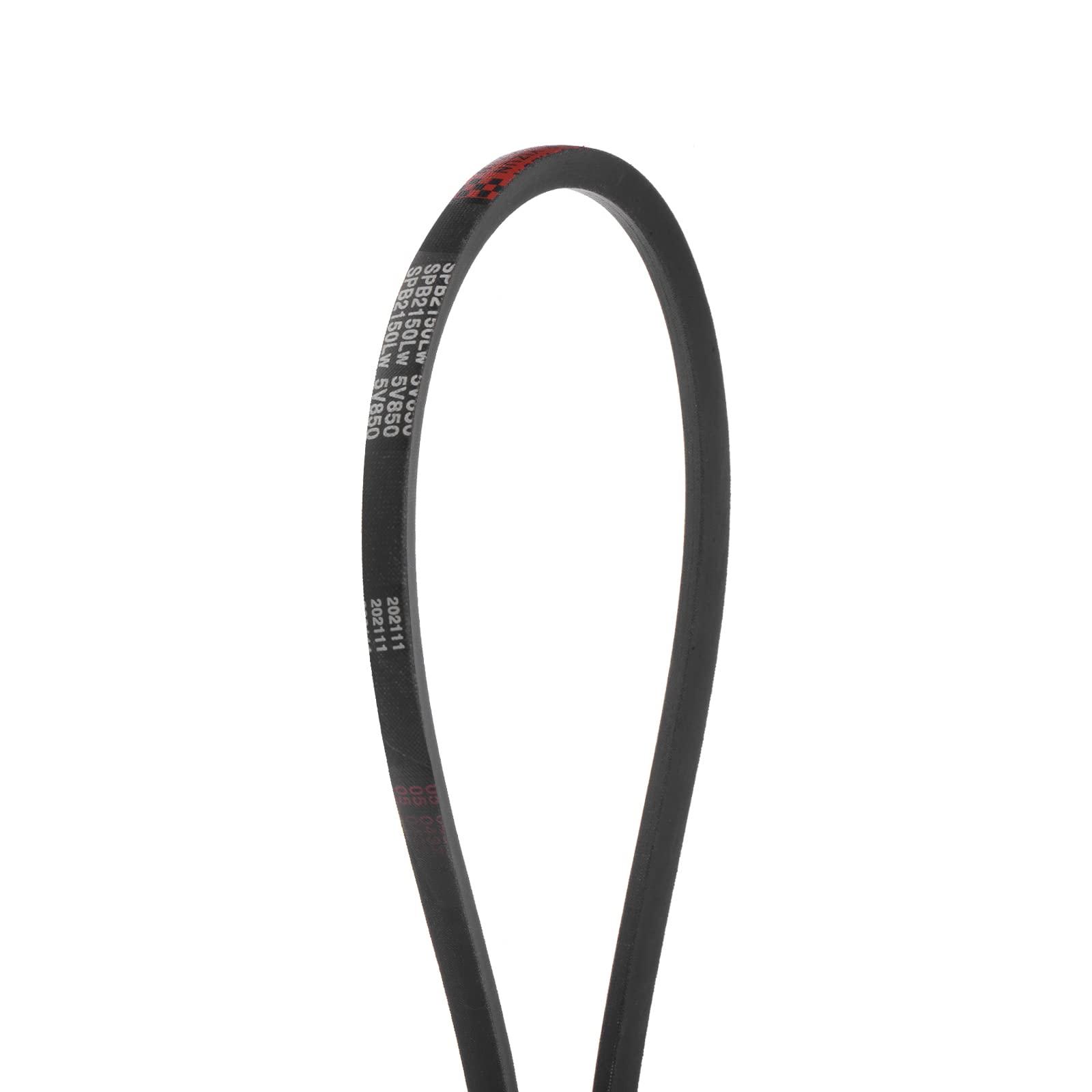 sourcing map SPB-2150 V-Belts Drive Belt 2150mm Pitch Girth 17mm Width 14mm Height Rubber for Power Transmission