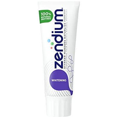 Zendium Gentle Teeth Whitening Toothpaste 75ml - contains natural antibacterial enzymes and proteins - natural protection - restores natural teeth whiteness - SLS free, Triclosan free 0