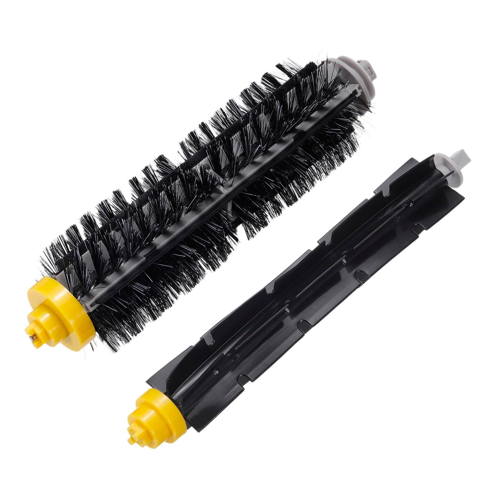 sourcing map Multi-Surface Rubber Brushes Filter Replacement Parts for Vacuum Accessories 1 Set 5