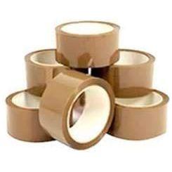 SS Ecom Heavy Duty 6 Rolls Brown Buff Packing Tape, Strong Durable Adhesive Tape for Heavy Boxes, Moving, Sealing, Shipping - 48 mm X 66 Mtr (72 Yards)