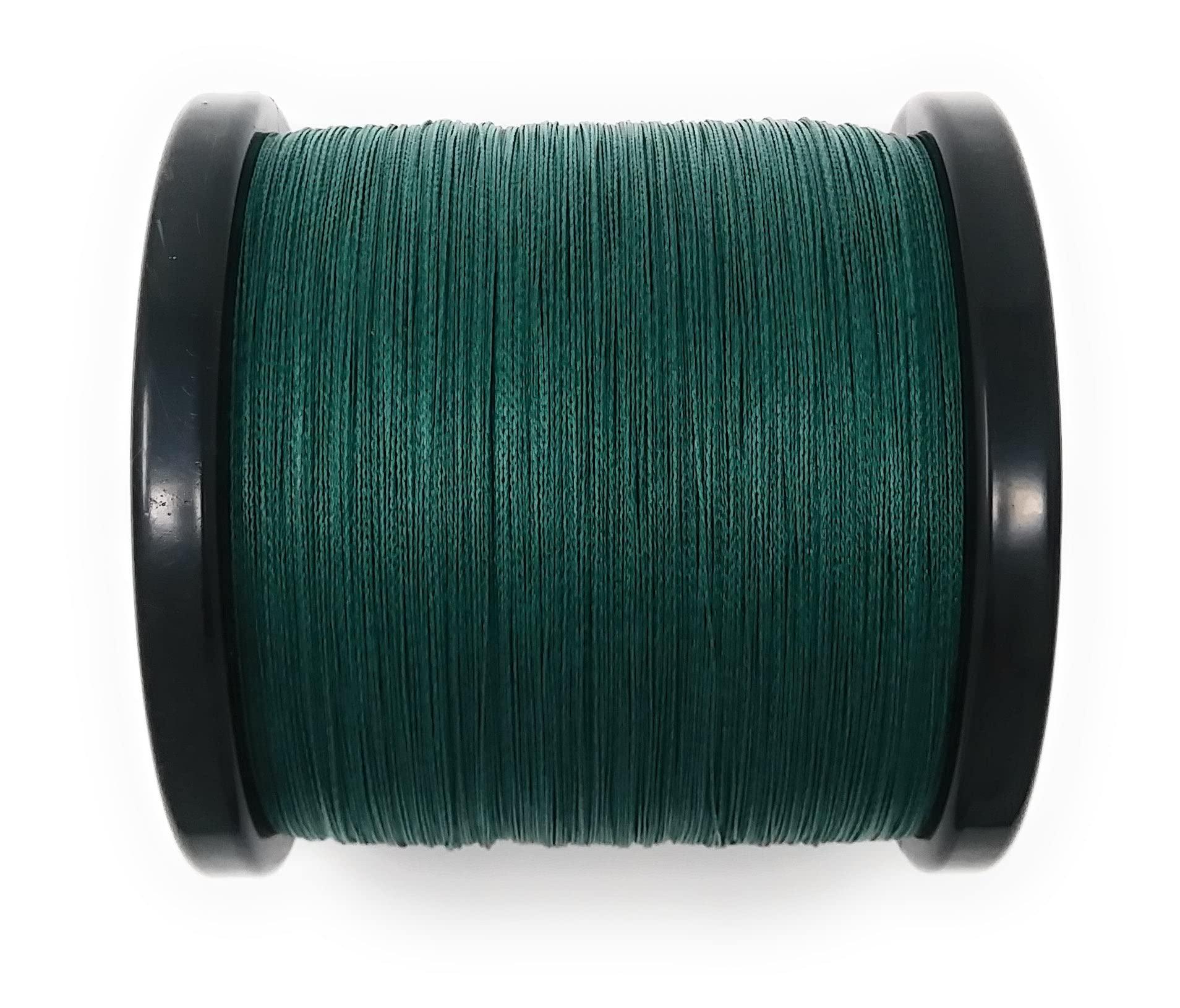 Reaction Tackle Braided Fishing Line Moss Green 50LB 1000yd 2