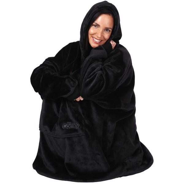 THE COMFY DREAM | Oversized Light Microfiber Wearable Blanket, One Size Fits All, Shark Tank (Moose) 1
