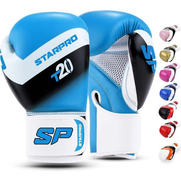 Starpro Boxing Gloves for Strong Punches & Fast KOs - Boxing Gloves Women & Men, Gents & Ladies Boxing Gloves, Womens Boxing Gloves Mens, 10oz Boxing Gloves, 12oz Boxing Gloves & More Sizes 0
