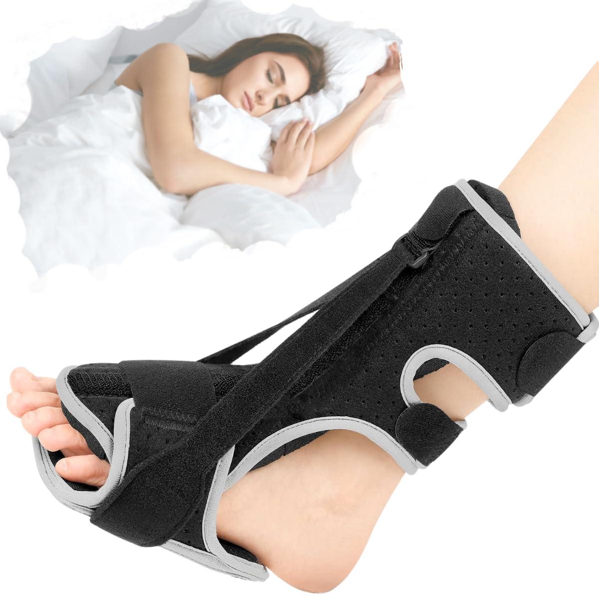 Orapink Plantar Fasciitis Night Splint,Ankle Brace for Plantar Fasciitis Relief,Adjustable Breathable Plantar Fasciitis Ankle Brace For Achilles Tendonitis,Foot Drop Ankle Pain Support