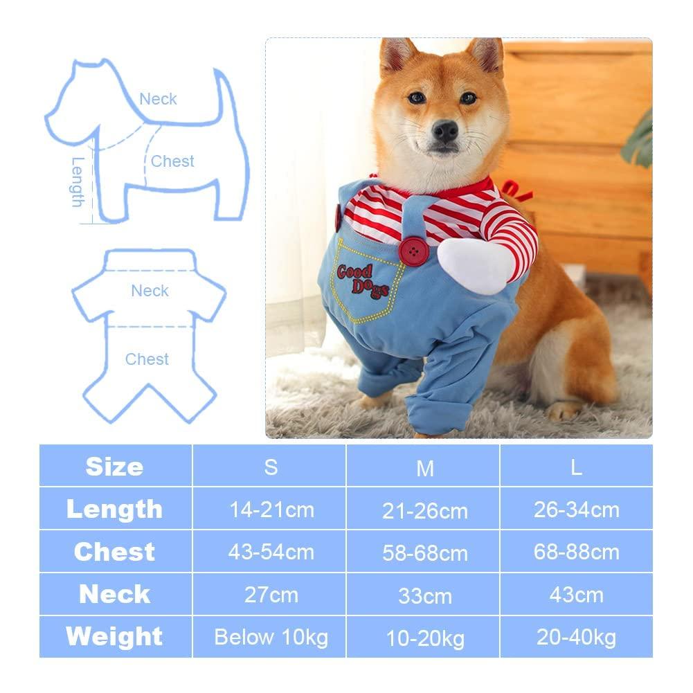 Dog and Cat Funny Costumes, Pet Cosplay Funny Costumes, Dog and Cat Funny Costumes, Holiday Costumes Cosplay Costumes(Size L) 3