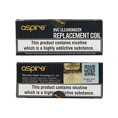 Aspire BVC Clearomizer Replacement Coil BVC Coils 1.8 Ohm for K1/K2 tank, ET, ET-S,CE5, CE5-S, Vivi Nova, Vivi Nova-S, Mini Vivi Nova, Mini Vivi Nova-S 4