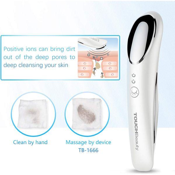 Facial Massage, TOUCHBeauty Sonic Vibration Face Massager Skin Care Device Deep Moisturizer Cleanser for Female and Male AG-1666 2