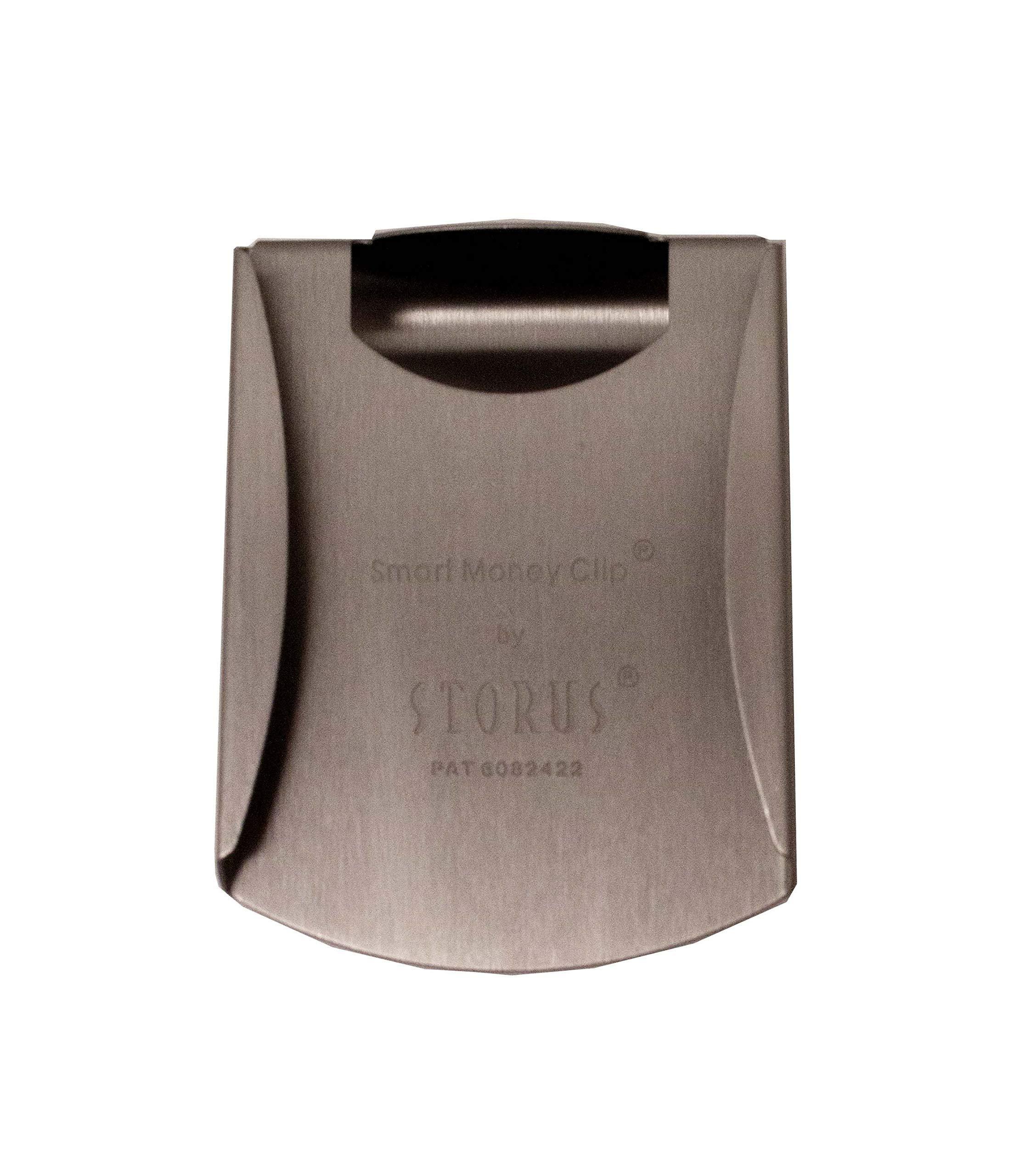 Storus Smart Silver Stainless Steel Money Clip 1