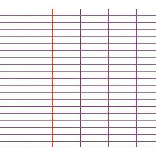 Calligraphe 564C - 7000 Range, Music & Singing Notebook 21 x 29, 7 cm 48 Pages Large Squares and 10 Strokes 70 g, Offset Cover Purple 1