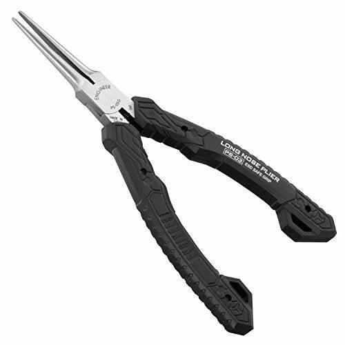 Compact Precision Compact Long Nose Pliers (Needle tip),Professional Grade, ESD Safe with Carbon Steel Jaws. Made in Japan. ENGINEER ps-03 0