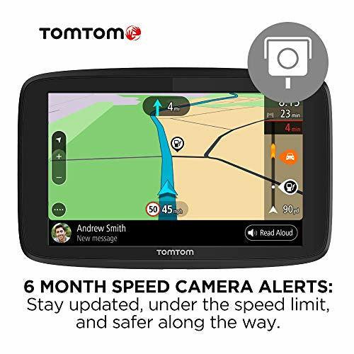 TomTom Car Sat Nav GO Essential, 6 Inch, with Traffic Congestion and Speed Cam Alert trial thanks to TomTom Traffic, EU Maps, Updates via WiFi, Handsfree Calling, Click-And-Drive Mount 2