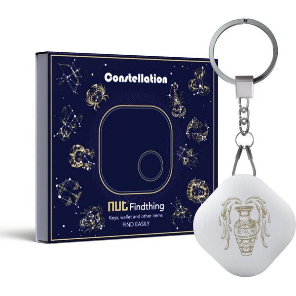 Keys Finder Constellation 1Pack - Item Locator Bluetooth Tracker for Keys Pet Wallets or Backpacks and Tablets - Water Resistant with Replaceable Battery (Vir) 0