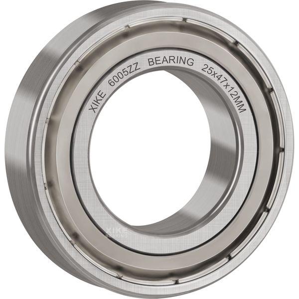 XIKE 10 pcs 6010ZZ Ball Bearings 50x80x16mm Bearing Steel and Double Metal Seals, Pre-Lubricated, 6010-2Z Deep Groove Ball Bearing with Shields. 4