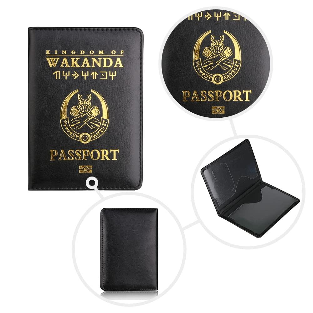 DMQUANLIAN Passport Cover Portable Passport Holders Passport Holder Case for Passport Business Cards 3