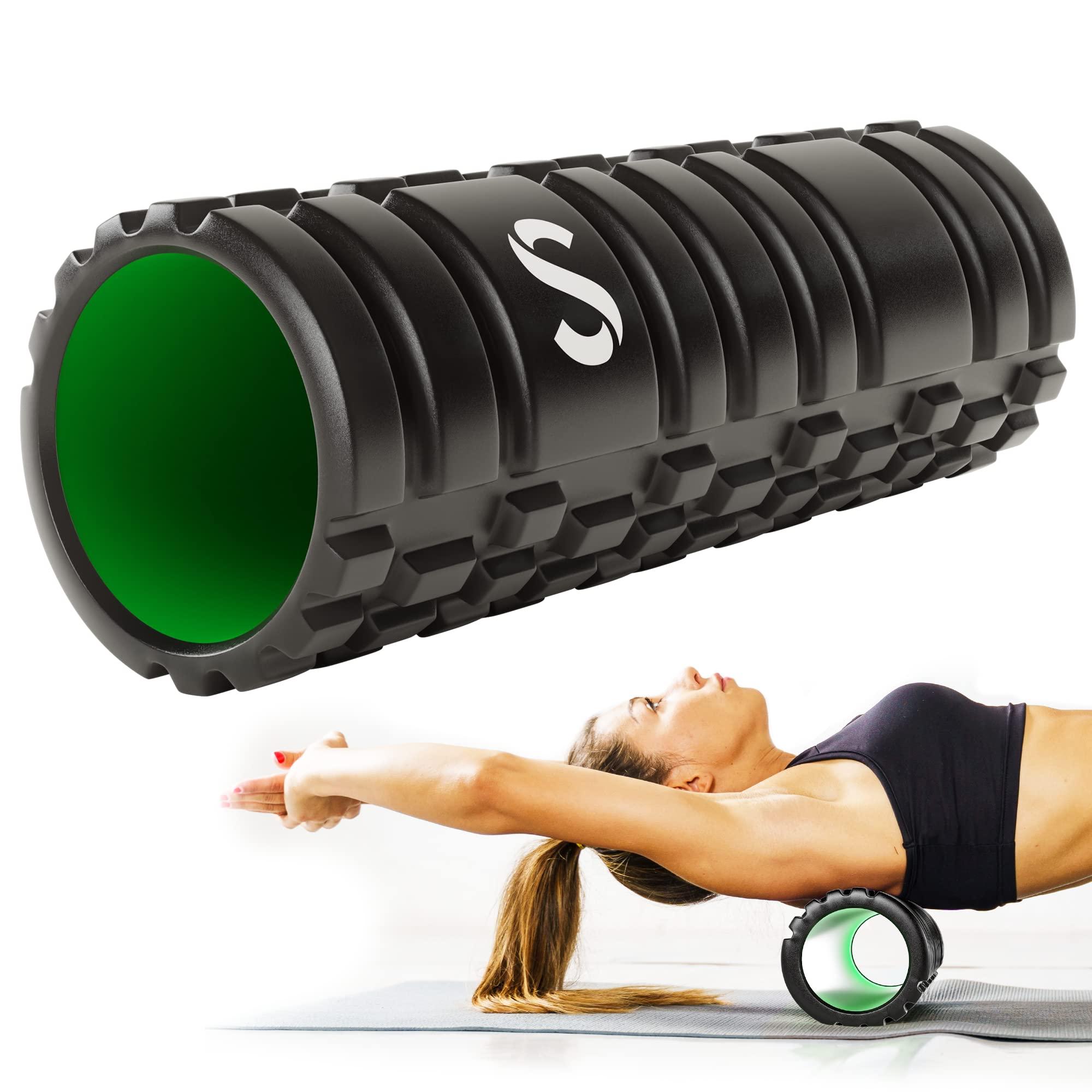 Ultra Targeting Foam Roller - 5X More Precise with Patented Physio-Density Matrix - 3X Safer with Shock Absorption - Athlete Approved 0