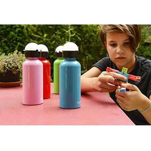 SIGG Turquoise Children's Drinking Bottle (0.4 L), Non-toxic Kids Water Bottle with Non-spill Lid, Lightweight Children's Bottle Made of Aluminium 4