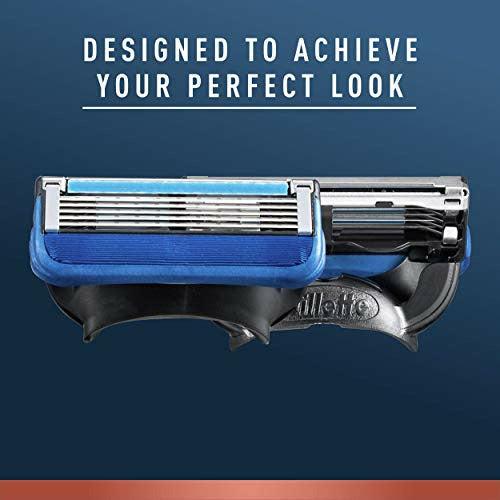 King C. Gillette Shave and Edging Men's Razor + 1 Razor Blade Refill, with Precision Trimmer, Gift Set Ideas for Him/Dad 2
