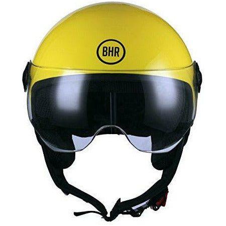 BHR 17936 Demi-Jet Helmet Line One 801, Yellow, XS (54 cm) 3