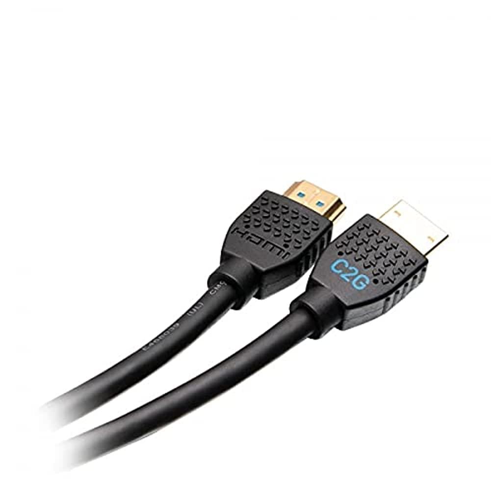 C2G 3m Performance Series Ultra Flexible High Speed HDMI Cable - 4K 60Hz In-Wall, CMG (FT4) RatedCompatible with Xbox, Blu-ray, DVD, PS5, Smart TV, Soundbar, Monitors 2