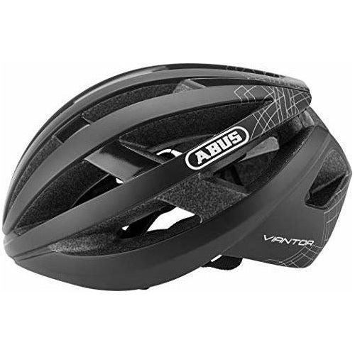 ABUS Unisex_Adult VIANTOR Road Helmet, Black (Velvet Black), S 2