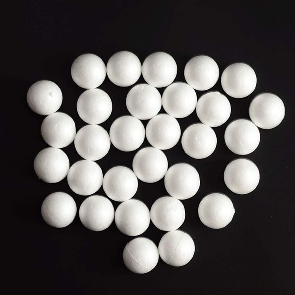 10Pcs 10cm Balls White Craft Balls Modeling Round Balls for Wedding Decoration 3