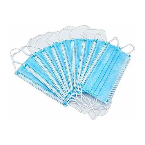 3 Layer Safety Disposable Face Masks | Protective Nose and Mouth Covering | Sealed Bag | 50PCS 4