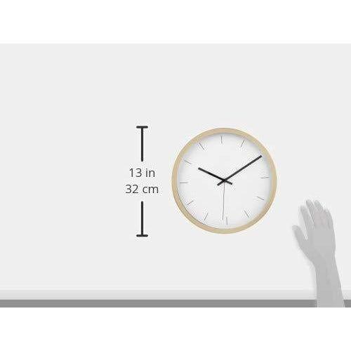 AmazonBasics 30.5 Modern Wall Clock, Brass 2