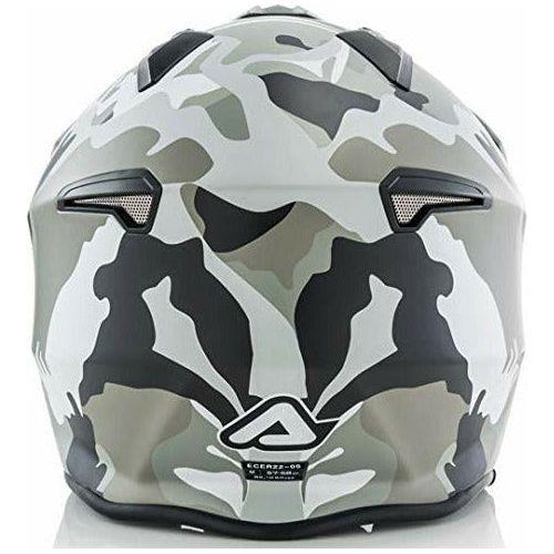 Acerbis All Use Street Helmet, Camo/Brown, Size Small 4