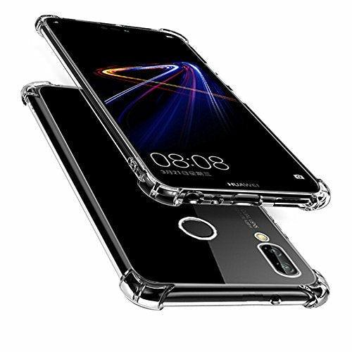 PRO-ELEC Huawei P20 Lite Case, P20 Lite Cover Crystal Clear Silicone Slim Soft Flexible Shock Absorption Scratch Resistant Case for Huawei P20 Lite (5.84inch) - Transparent 2