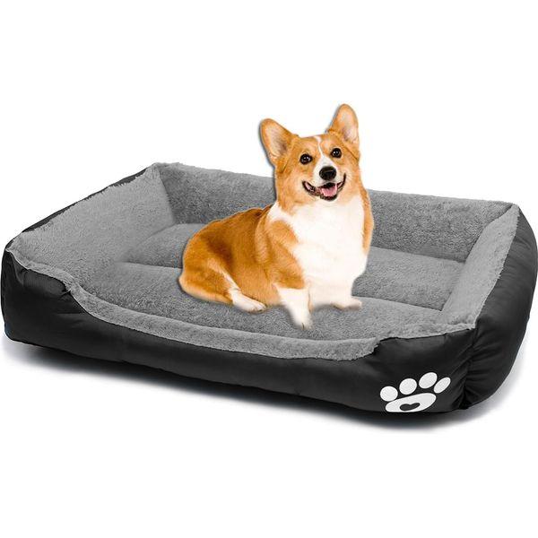 ZEEXIPDR Dog Bed Cat Bed Pet Bed Suitable for small and medium-sized pet sofa bed,dog bed made of soft lambswool and PP cotton provides a sleeping environment for dogs,washable dog sofa
