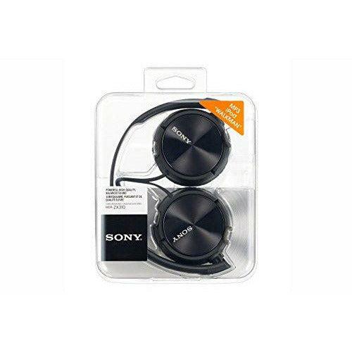 Sony MDRZX310 Foldable Headphones - Metallic Black 1