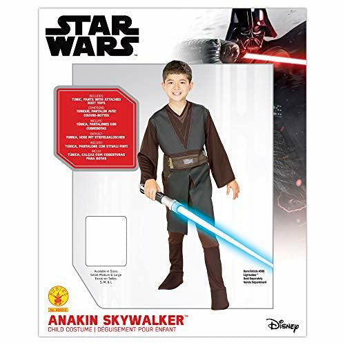 Rubie's 882012S Official Disney Star Wars Anakin Skywalker Costume, Kids', Small (Age 3-4 Years) 2