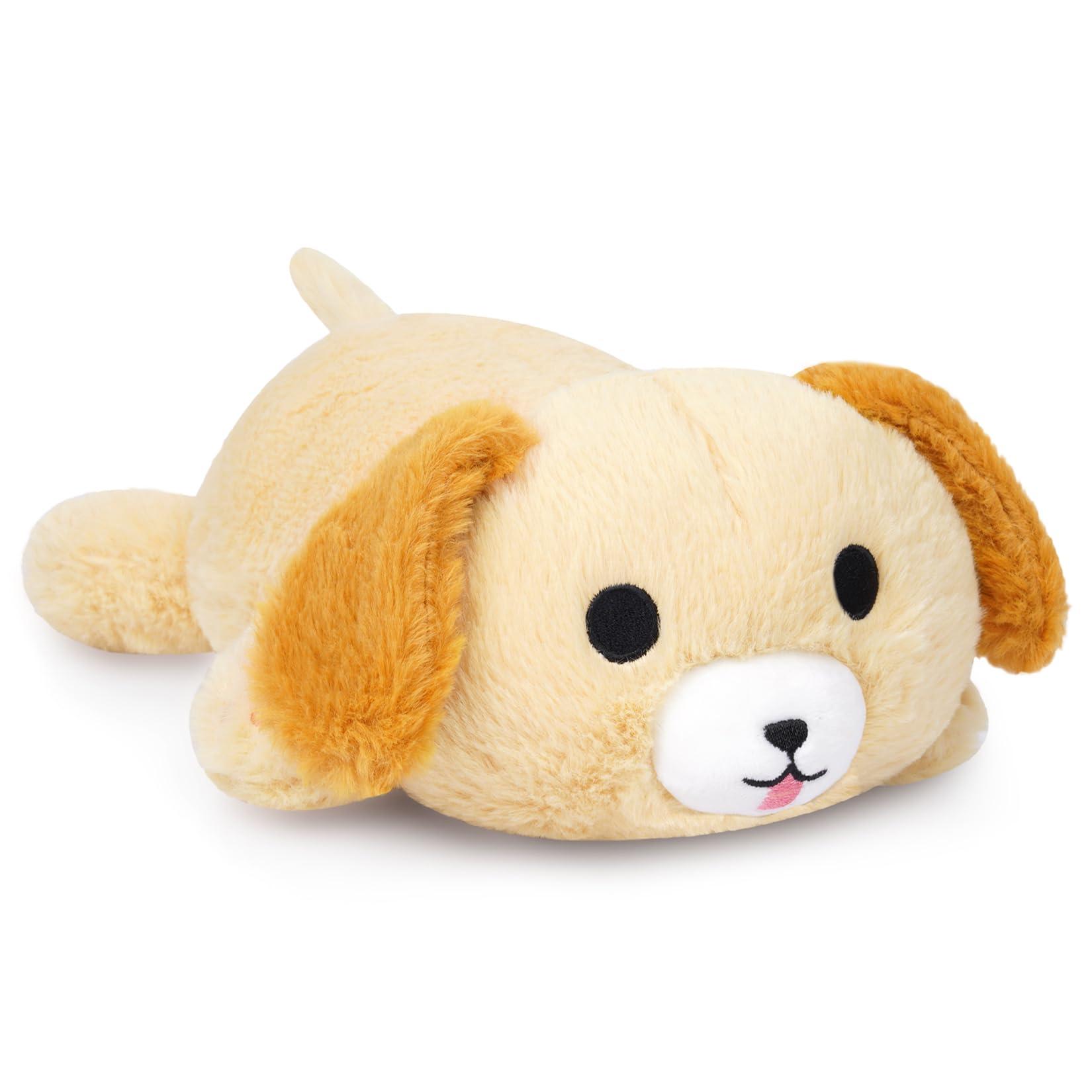 Yamepuia Dog Plush Pillow Dog Stuffed Animal Toy, 44cm Cute Plush Dog Stuffed Animal, Stuffed Dog Plushies, Birthday Gift for Boys and Girls