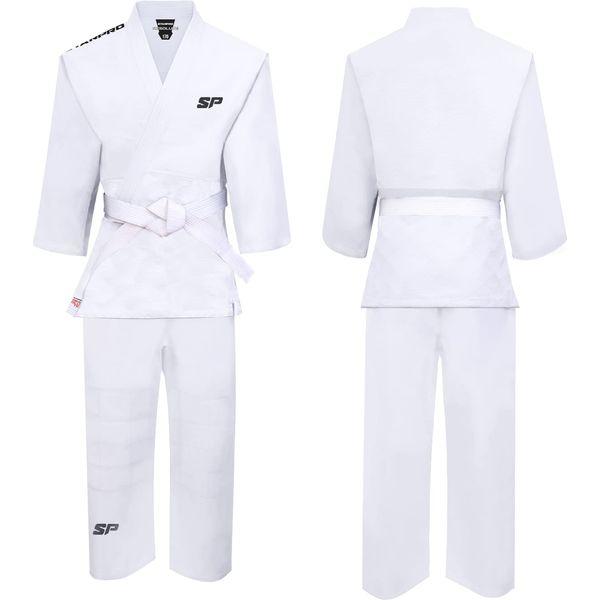 Starpro Durable Single Weave Judo Gi - Many Sizes - 350 Grams - Judo Suit for Training, Judo Uniform for Men Women & Kids - with White Belt