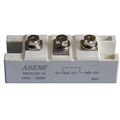 (Pack of 1pcs) MSCD165-16 ASEMI Bridge Rectifier Module 165a 1600v for High Power Device