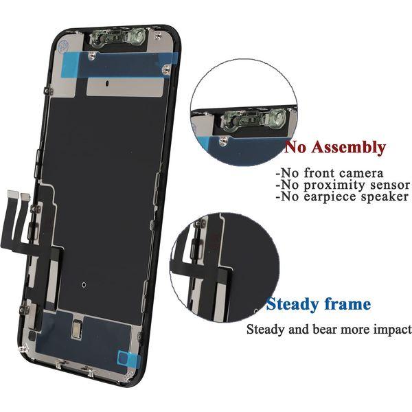 decqle for iPhone 11 LCD Screen Replacement Black Assembly Digitizer Front Panel with Tool Kits 4