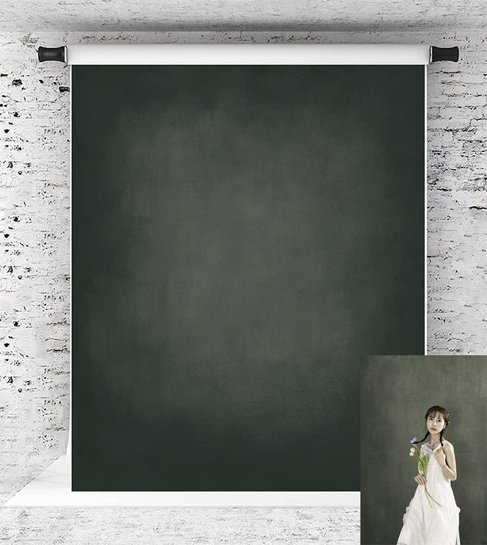 Kate Photo Portrait Background Dark Green Backgrounds Abstract Photography Backdrop Texture Microfiber Backdrop Portrait for Photo Booth 6.5×10ft(2×3m) 0