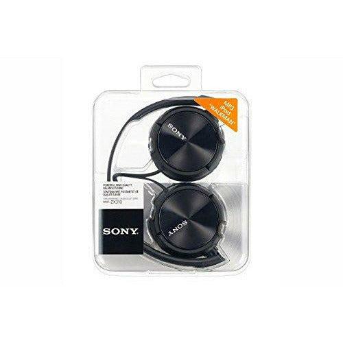 Sony MDRZX310 Foldable Headphones - Metallic Black 3