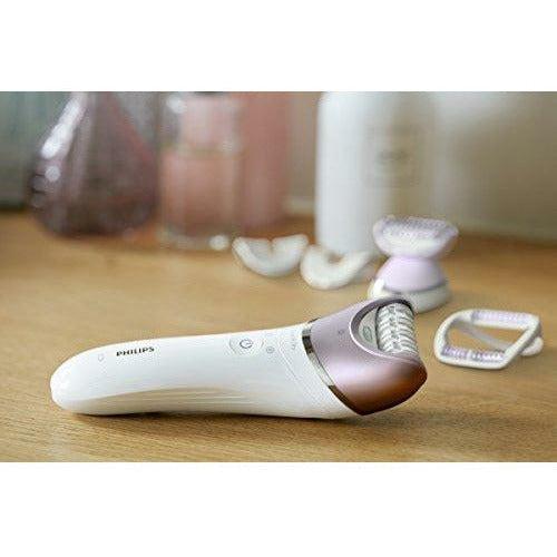 Philips Satinelle Advanced Hair Removal Epilator, Cordless, Wet and Dry Use, 5 Accessories - BRE630/00 4